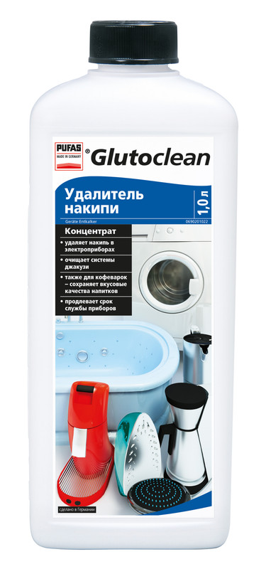 Засіб GLUTOCLEAN для видалення накипу, 1л